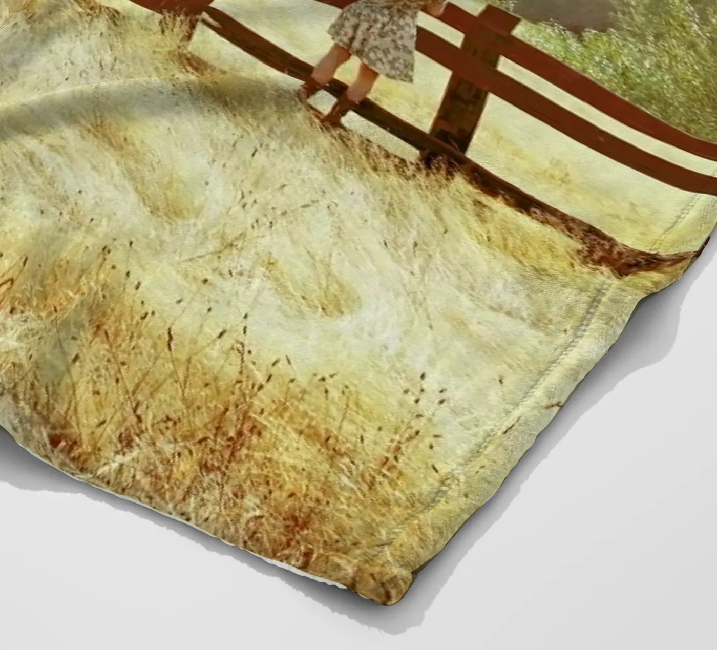 Fence Standing Fleecedecke von Kevin Russ