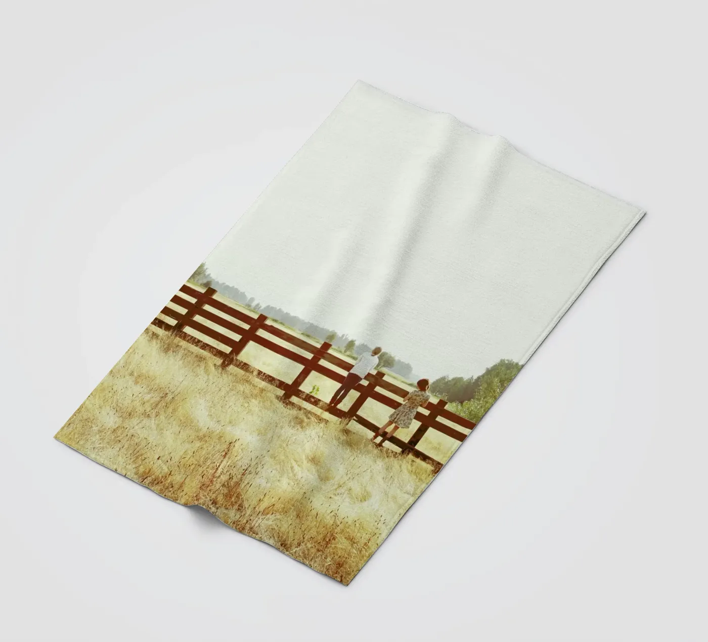 Fence Standing Fleecedecke von Kevin Russ