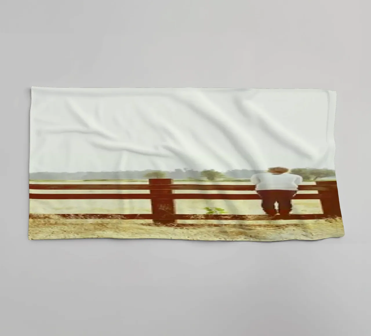 Fence Standing asciugamano da bagno da Kevin Russ