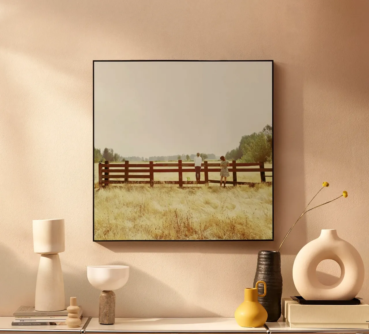 Fence Standing alluminio dibond da Kevin Russ
