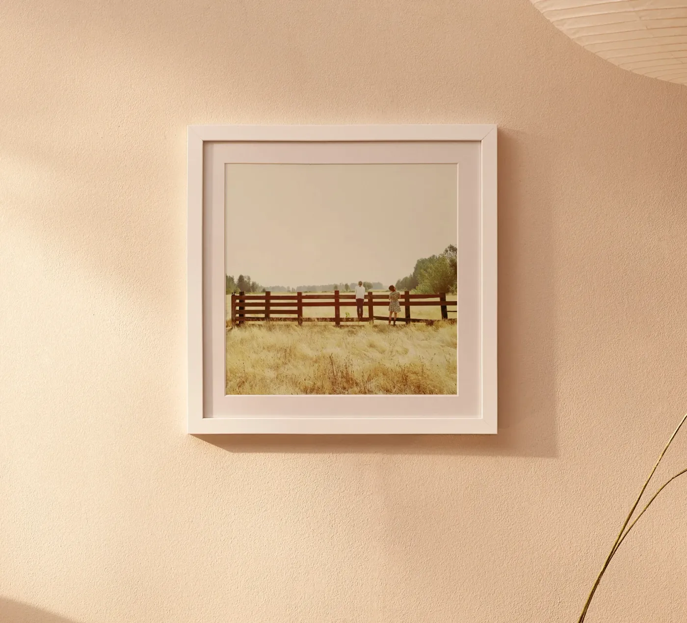 Fence Standing Poster von Kevin Russ
