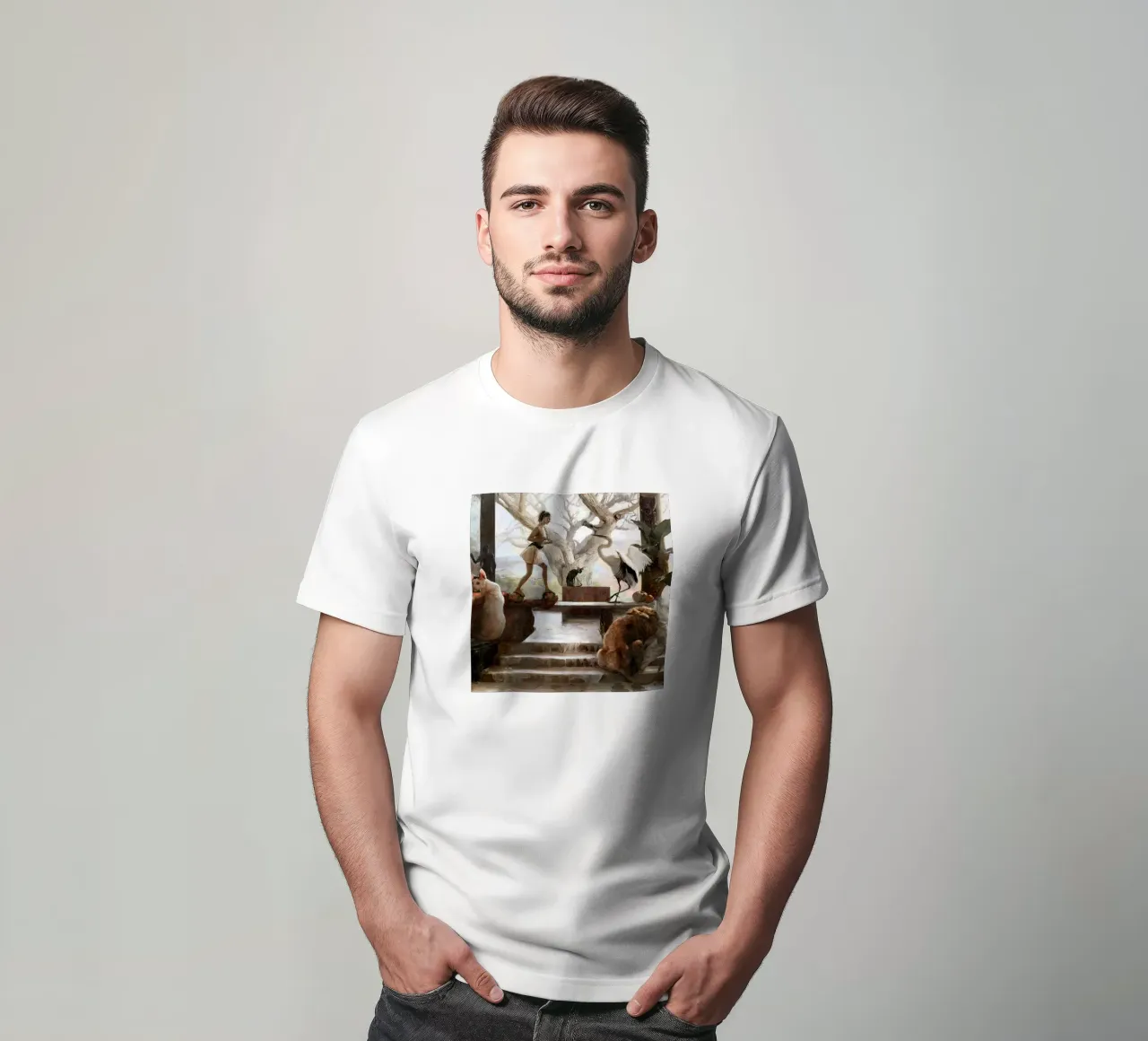 Guillermo Lorca The Encounter t-shirt by Birgitart