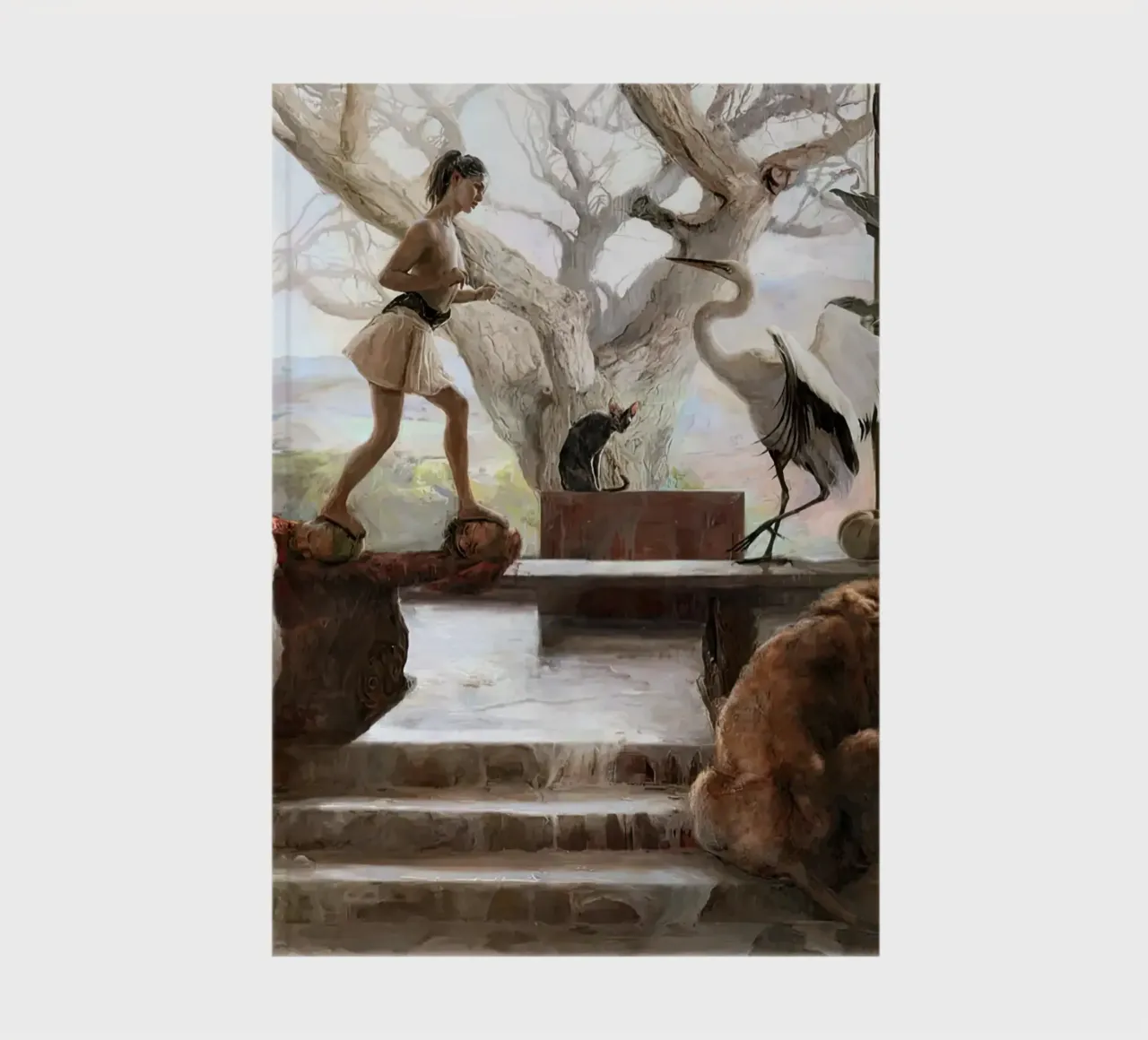 Guillermo Lorca The Encounter notebook by Birgitart