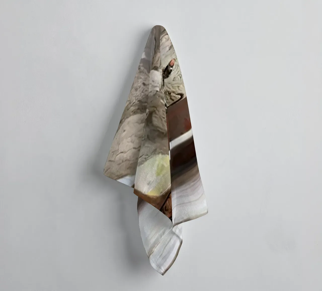 Guillermo Lorca The Encounter towel by Birgitart