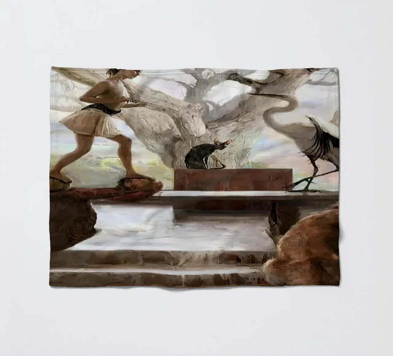 Guillermo Lorca La rencontre plaid polaire de Birgitart