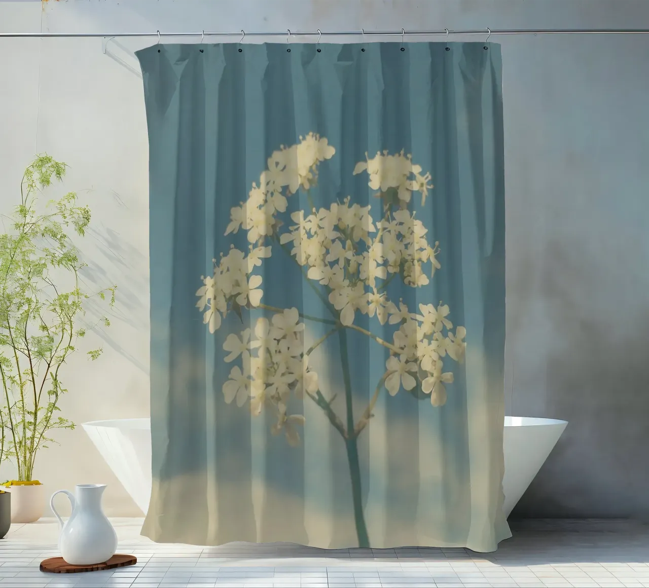 Wild and Free shower curtain by Cassia Beck Photography