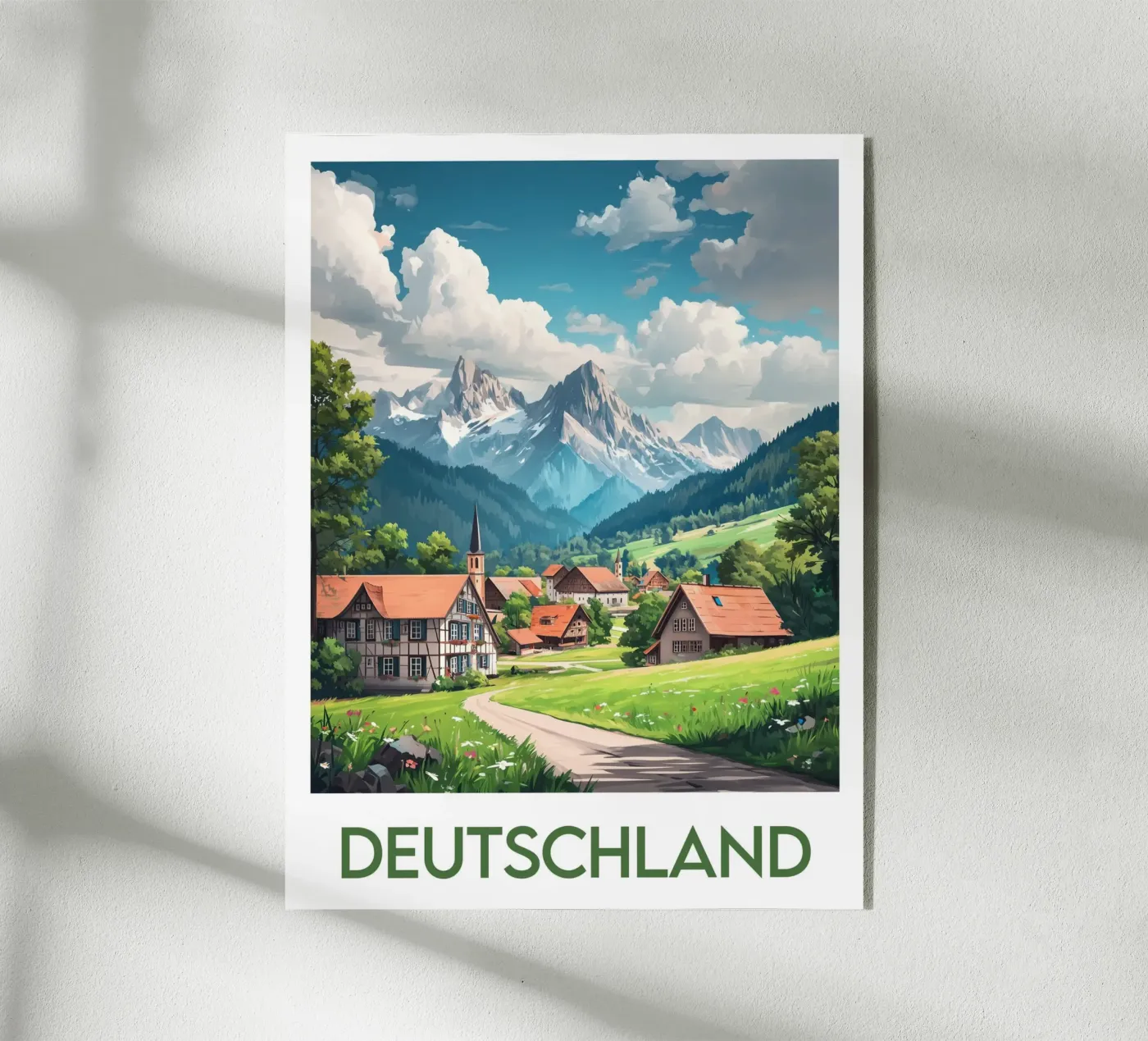 Poster Germany plexiglass da Frame the World