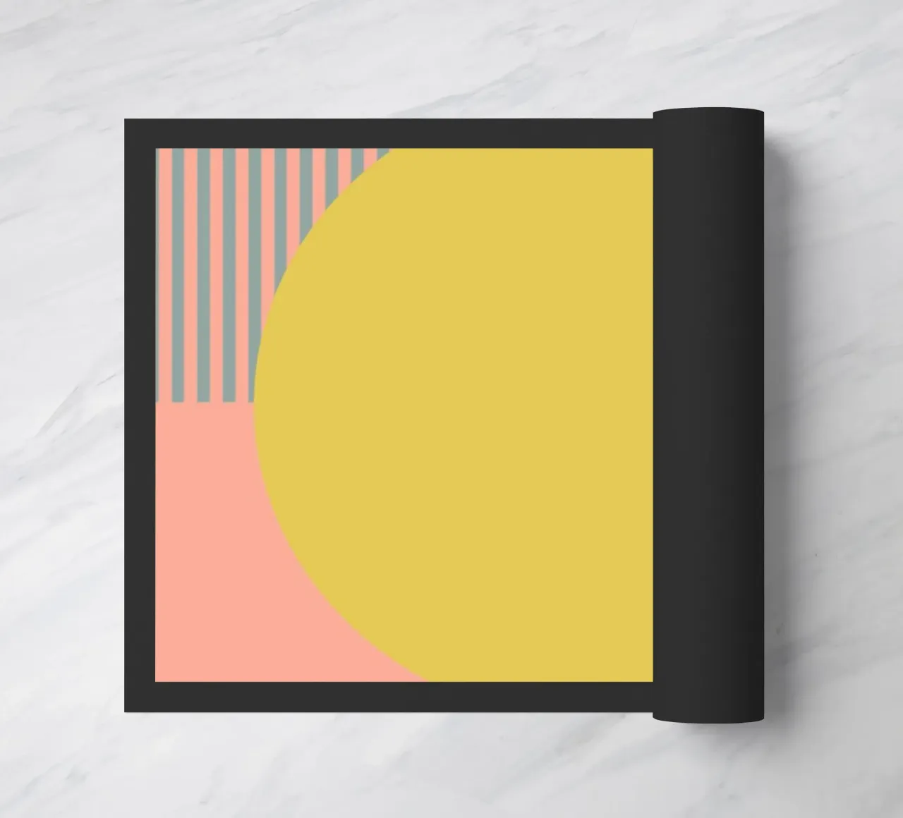 Spot doormat by Rose Beck Art