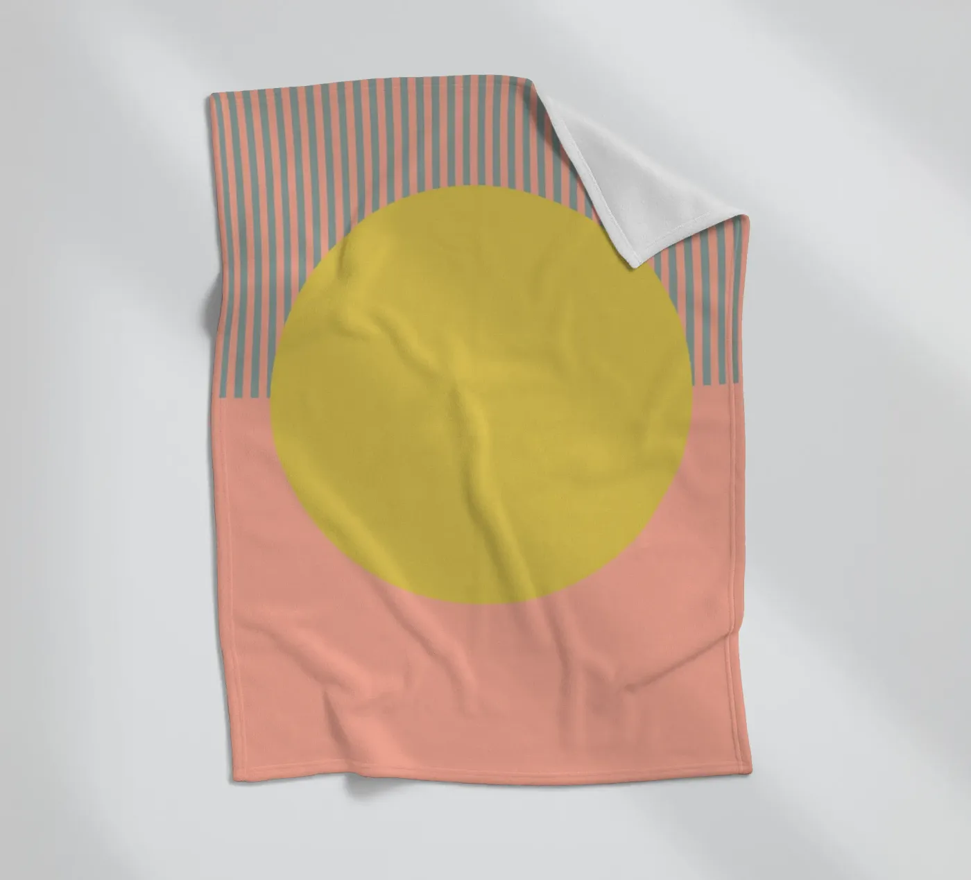 Spot fleece blanket by Rose Beck Art