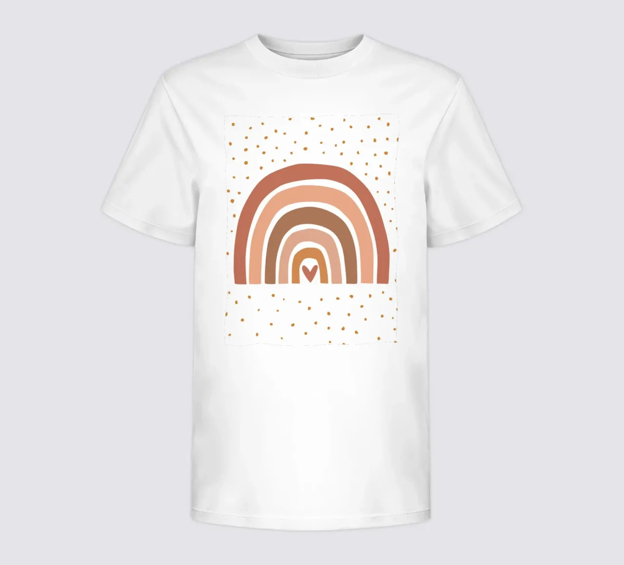 Stampa arcobaleno bohémien, arredamento per cameretta dei bambini t-shirt bambini da Little Lola