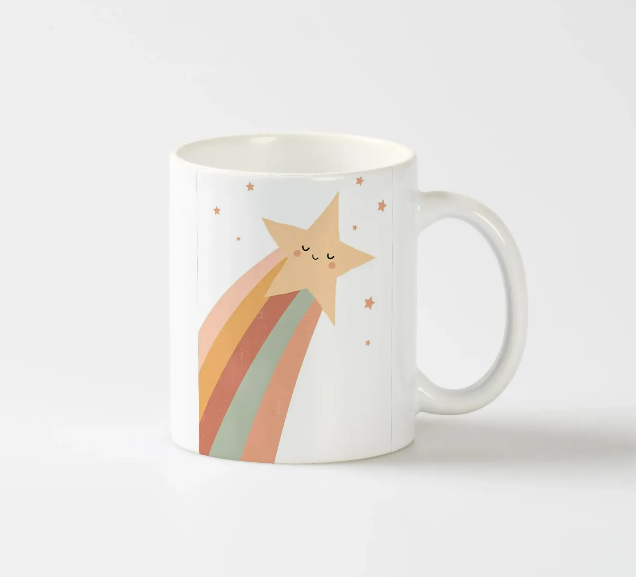 Stella cadente arcobaleno tazza in ceramica da Little Lola
