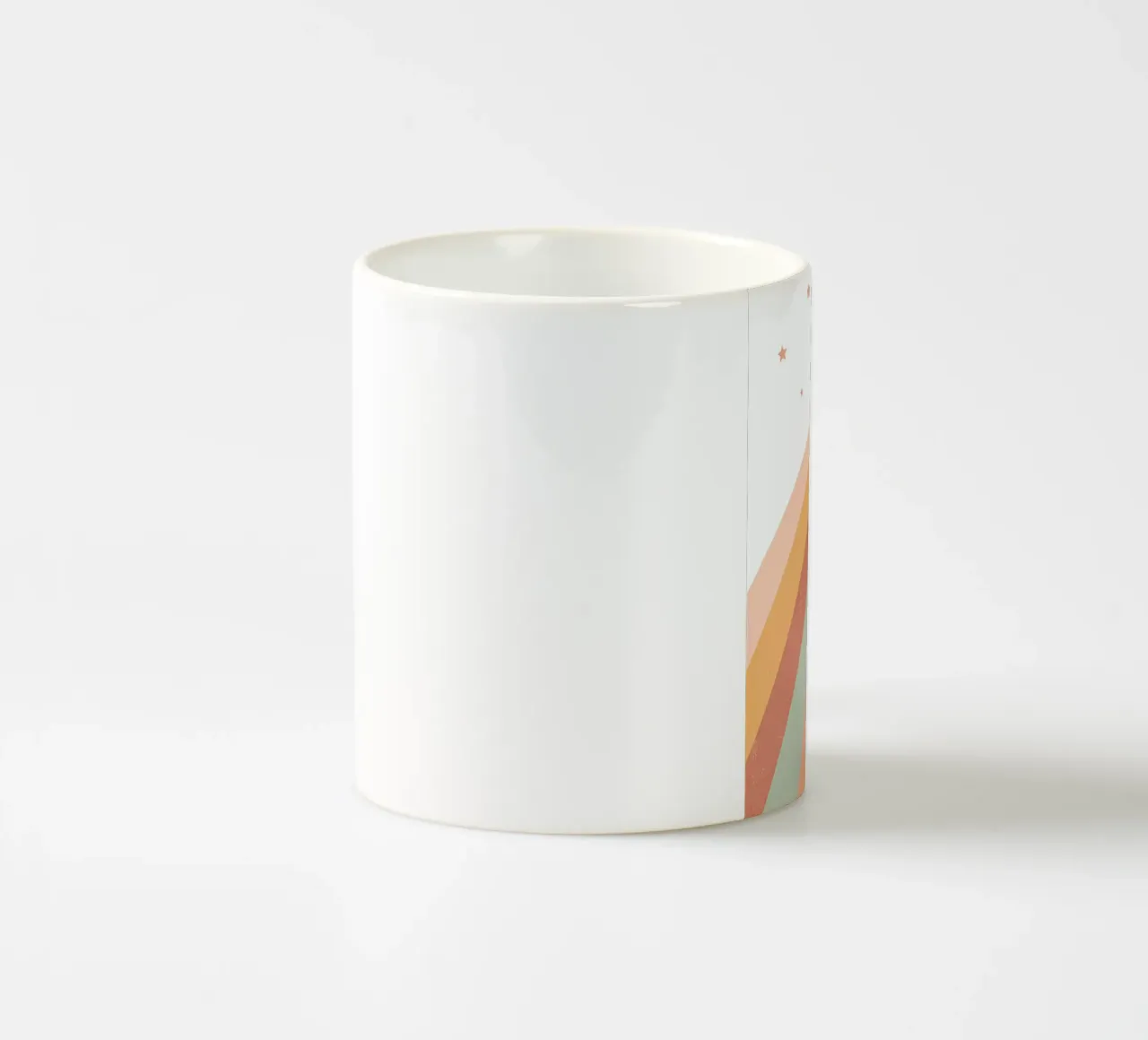 Stella cadente arcobaleno tazza in ceramica da Little Lola