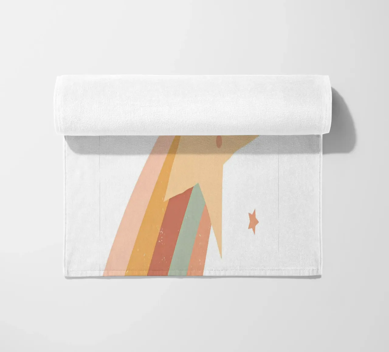 Stella cadente arcobaleno telo mare da Little Lola