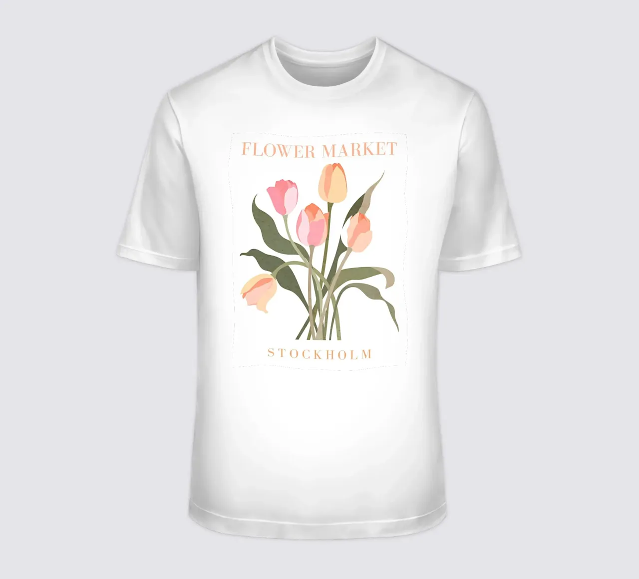 Mercato dei fiori di Stoccolma t-shirt da Boheme