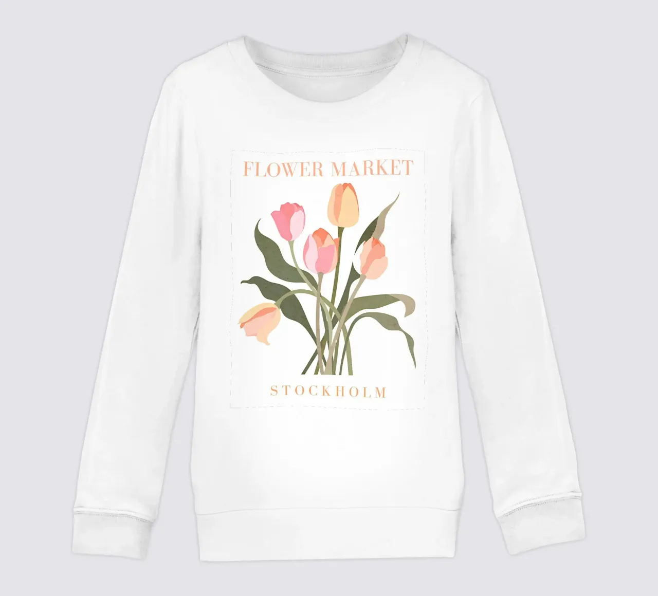Mercato dei fiori di Stoccolma felpa bambino da Boheme