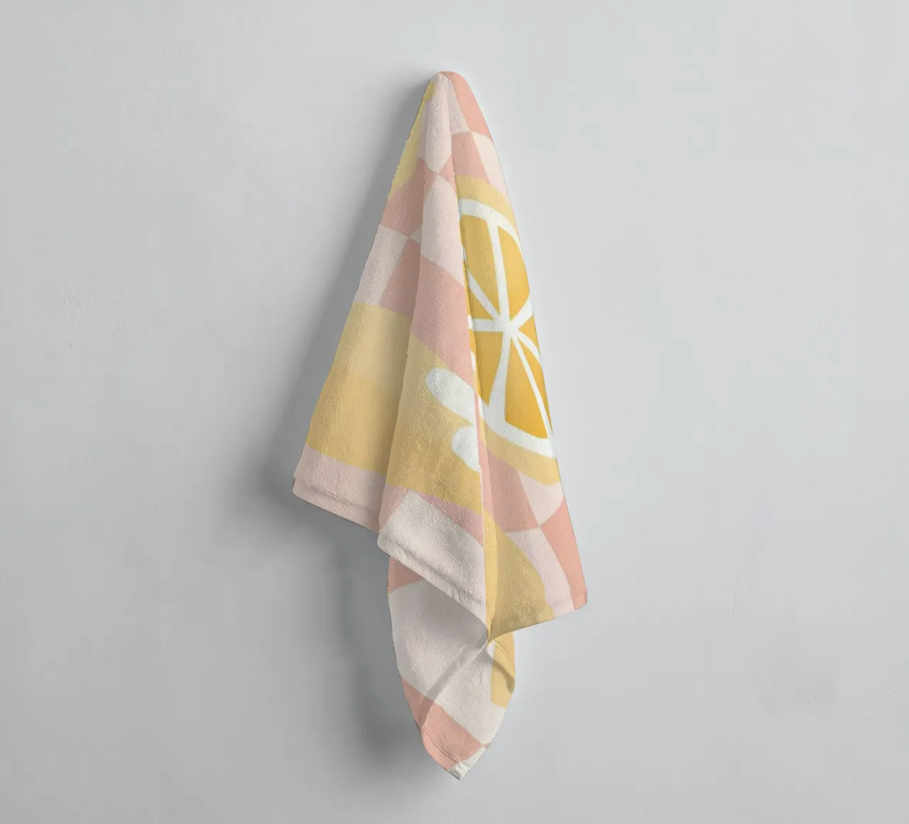 Zitrone Druck, Zitrone Poster, Obst Kunst Handtuch von Boheme