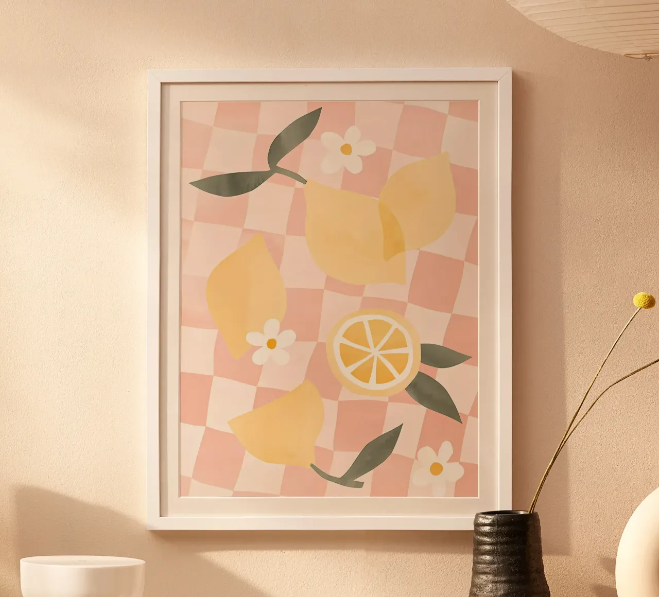 Stampa di limoni, poster di limoni, arte della frutta carta hahnemühle da Boheme