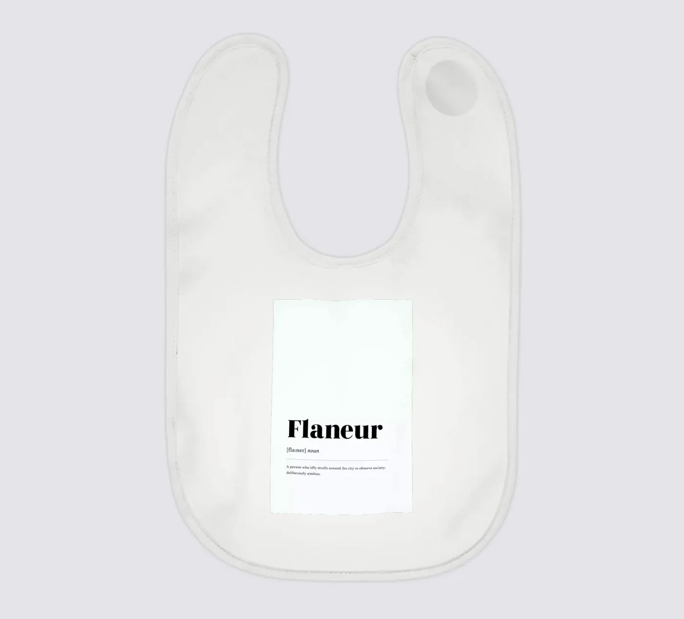 Flaneur Babylätzchen von daylight design studio
