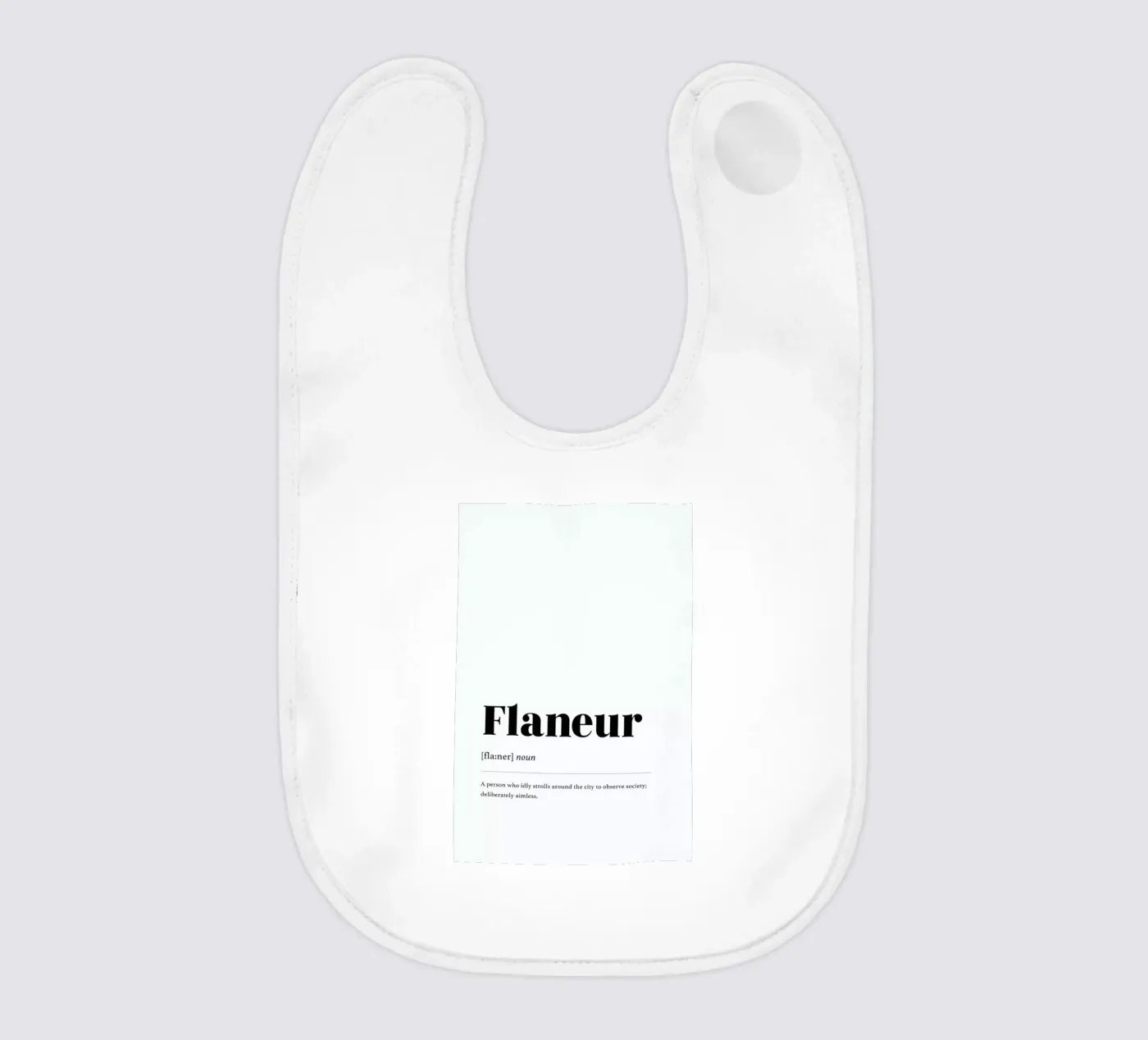 Flaneur Babylätzchen von daylight design studio