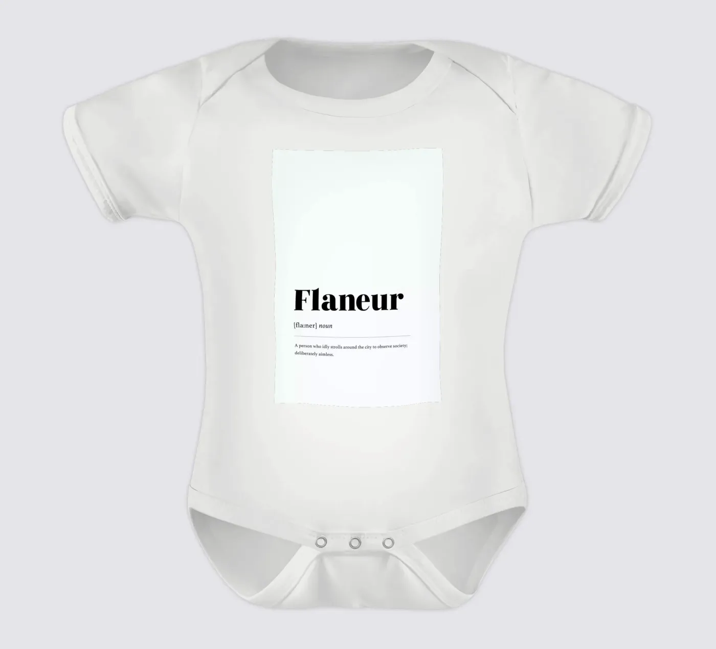 Flaneur body bébé de daylight design studio