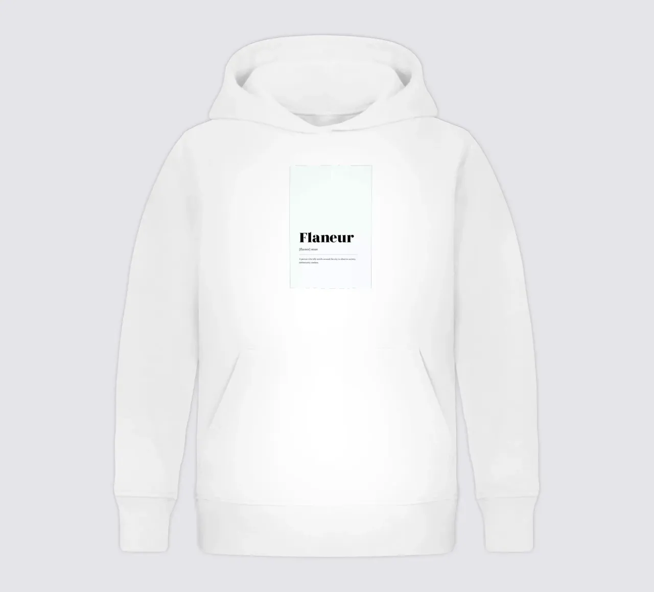 Flaneur Kinder Hoodie von daylight design studio