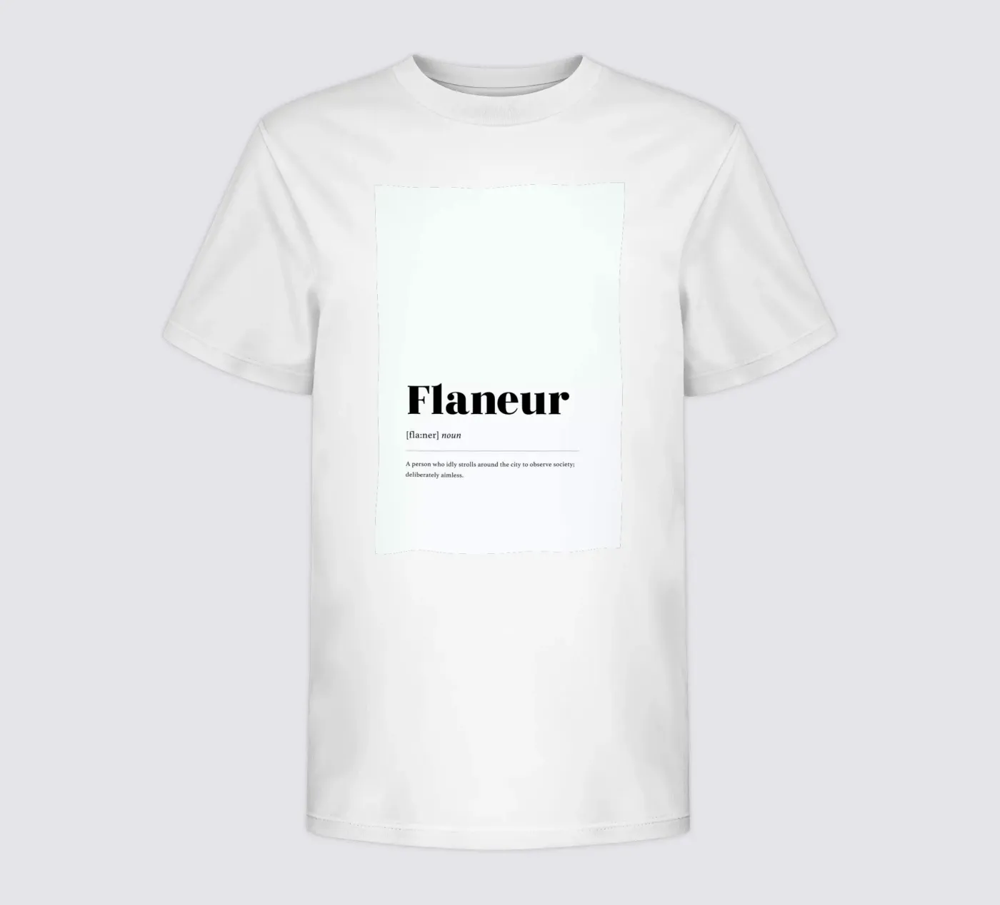Flaneur t-shirt bambini da daylight design studio