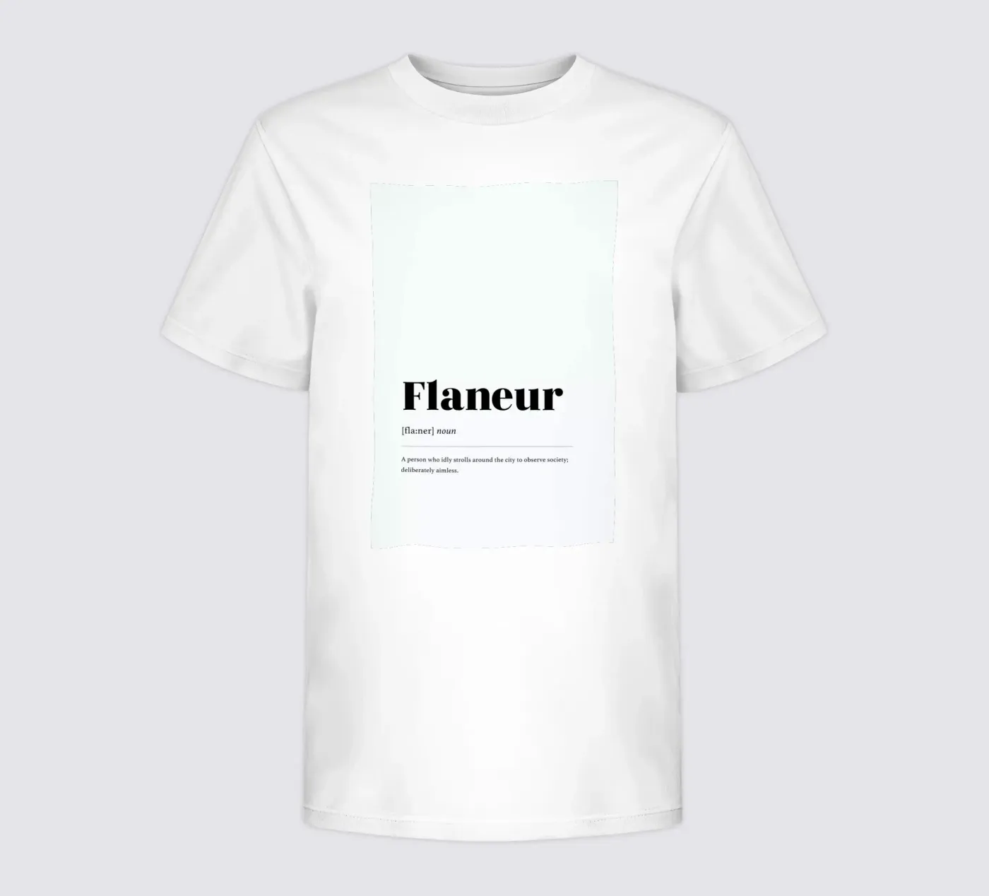 Flaneur t-shirt bambini da daylight design studio