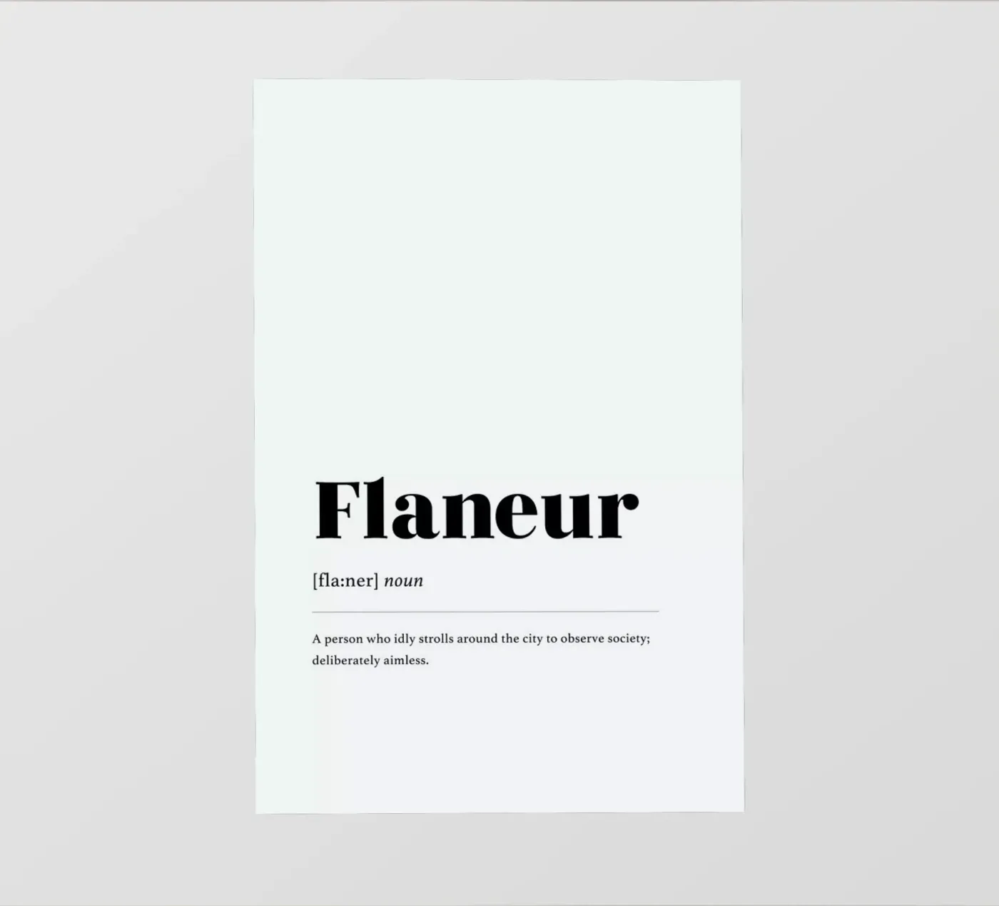 Flaneur pellicola backlit da daylight design studio