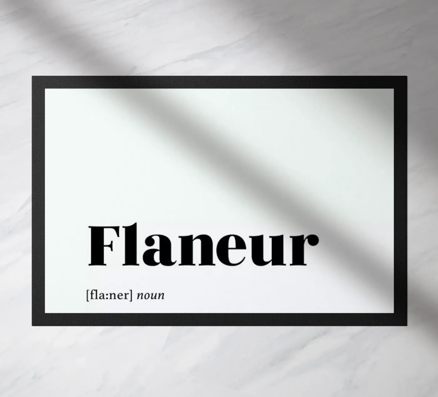 Flaneur paillasson de daylight design studio
