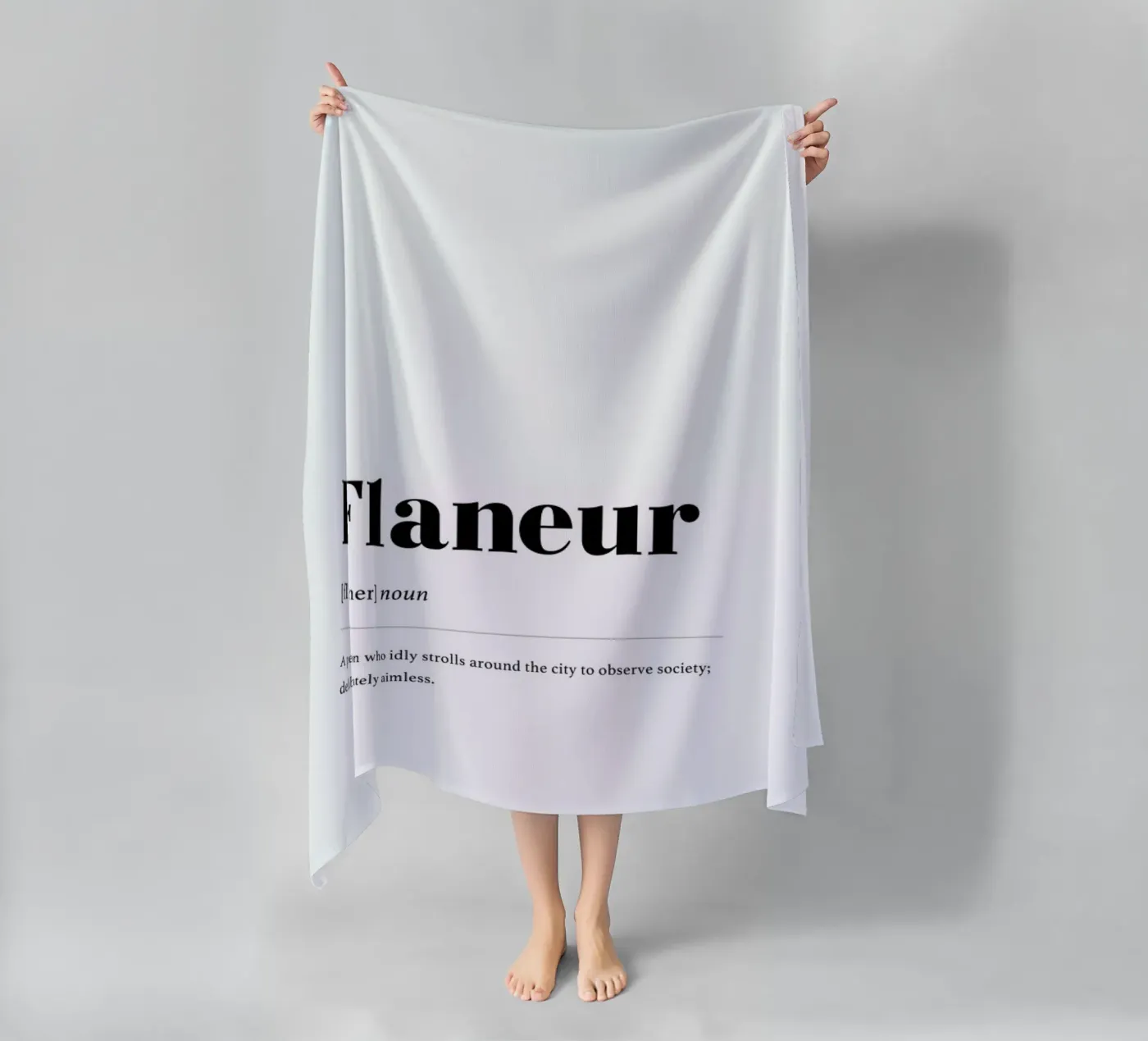Flaneur strandhanddoek van daylight design studio