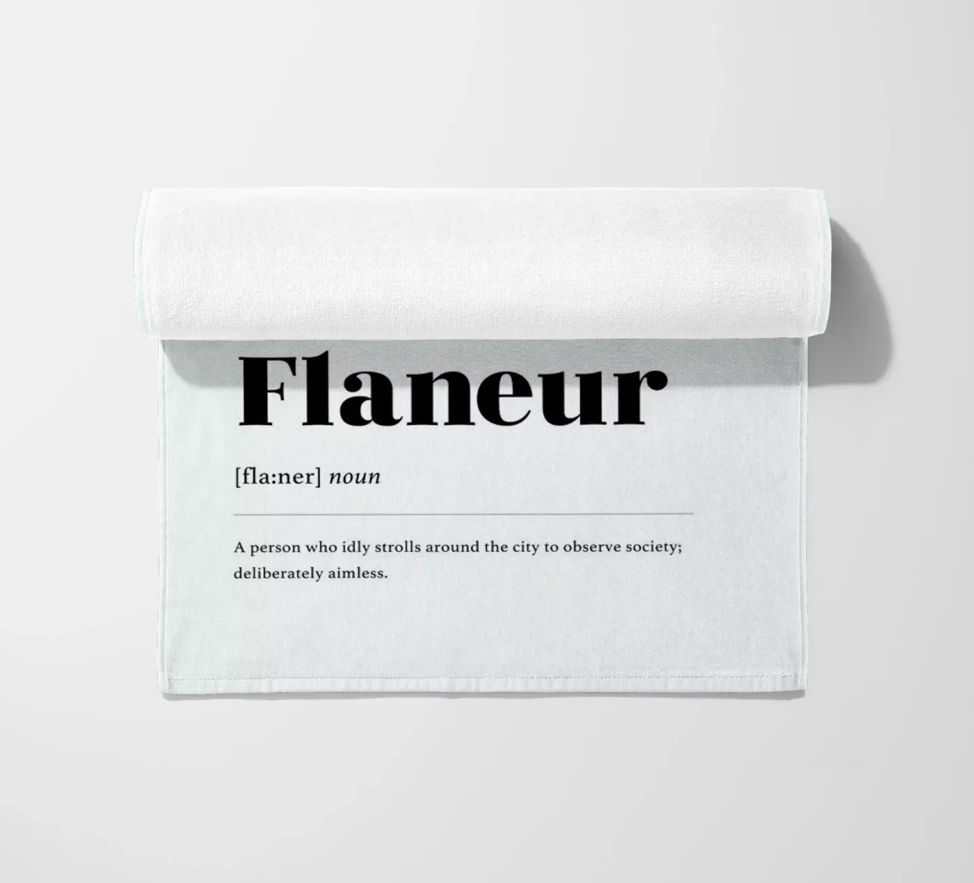 Flaneur strandhanddoek van daylight design studio