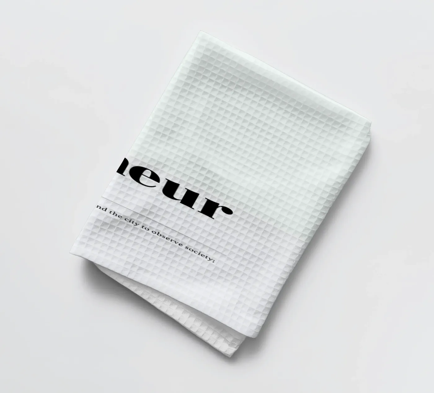 Flaneur Geschirrtuch von daylight design studio