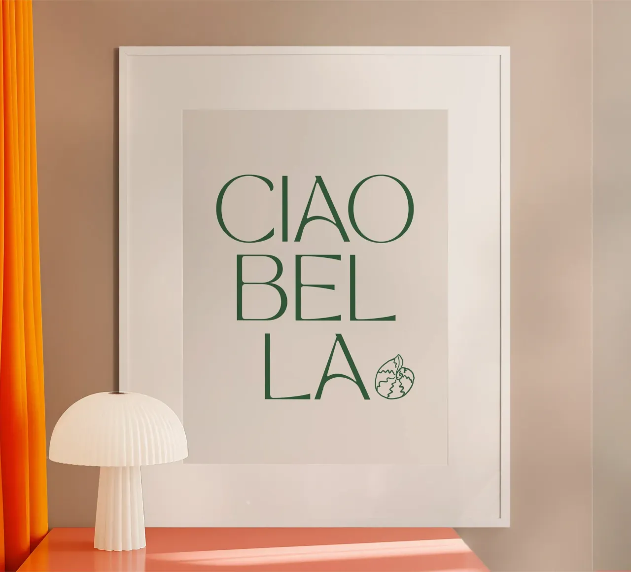 Ciao Bella Italy Print carta hahnemühle da DolceVita
