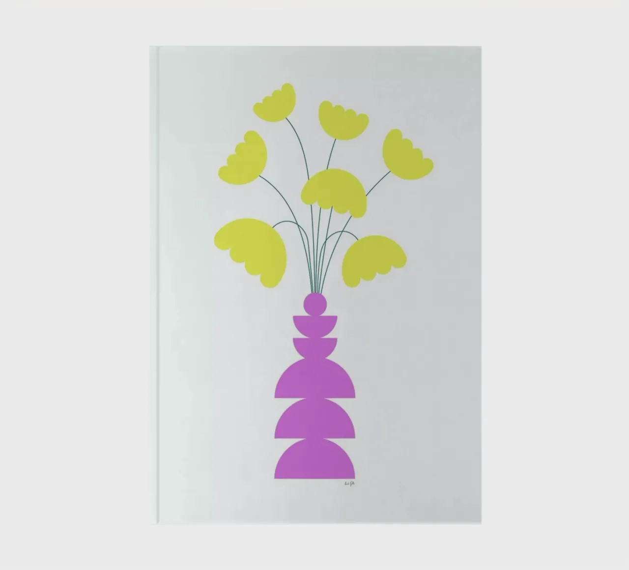 Tulips notebook by Linda Gobeta
