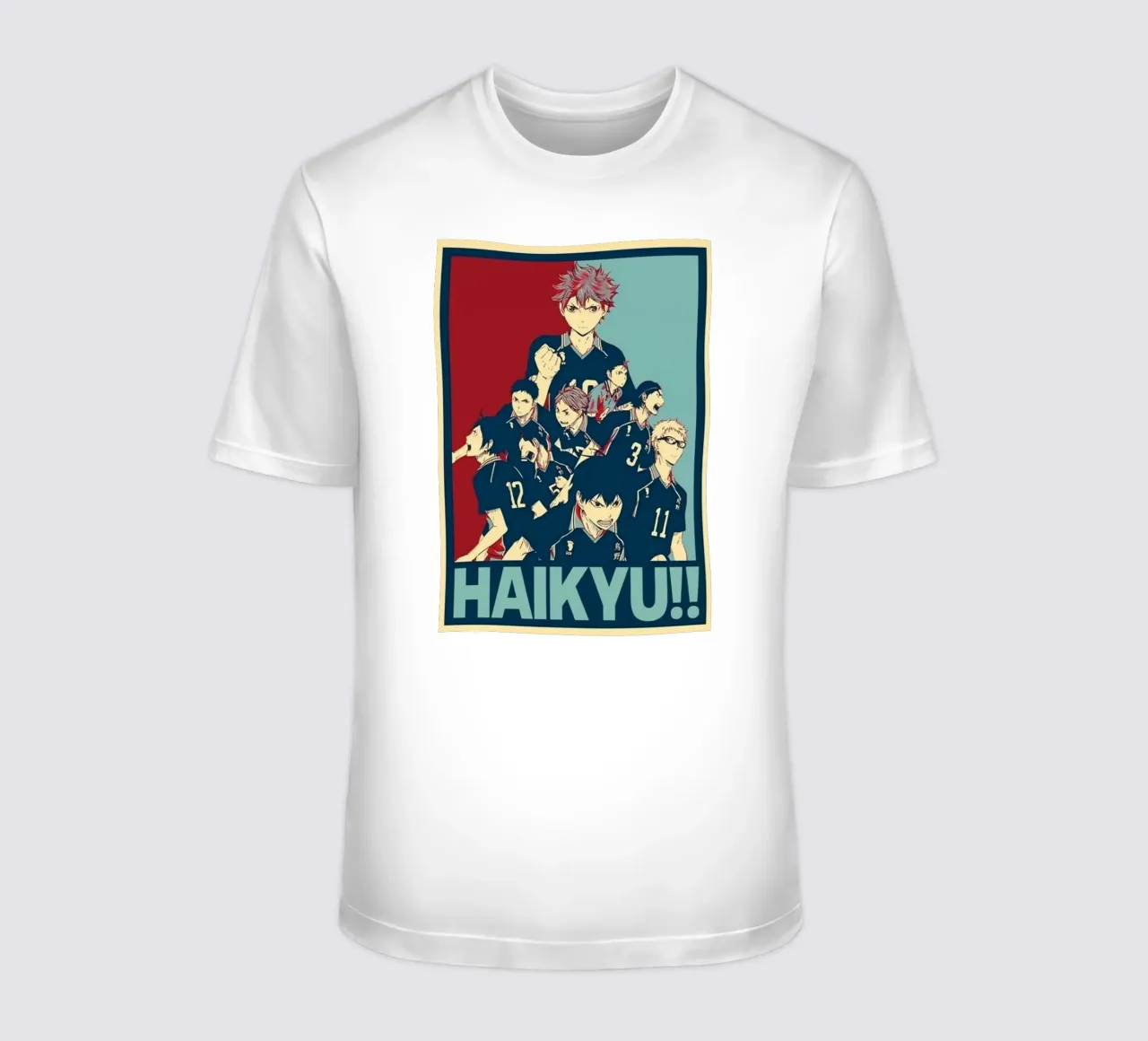 Hinata Shouyo con la troupe t-shirt da withandname
