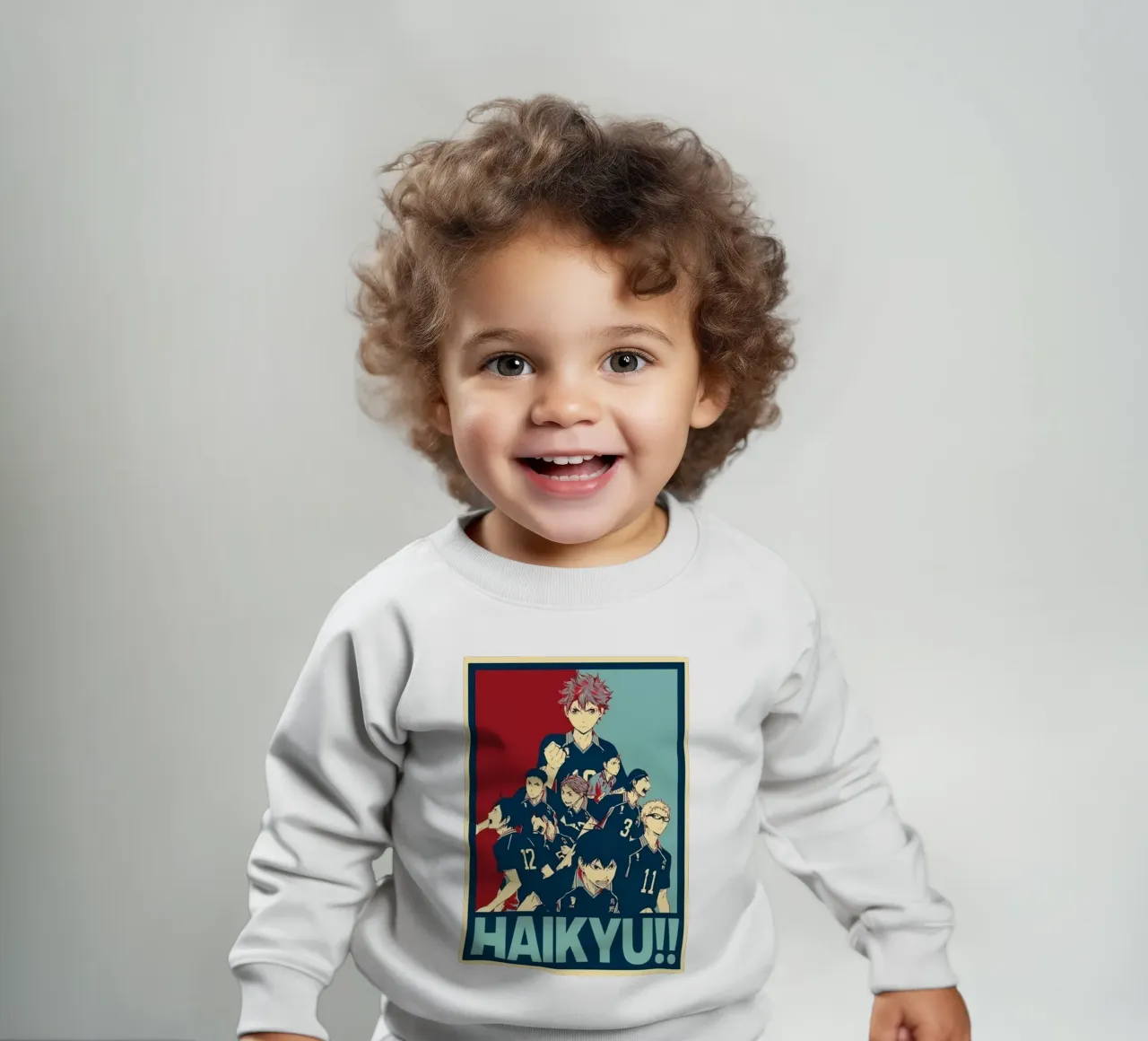 Hinata Shouyo con la troupe felpa neonato da withandname