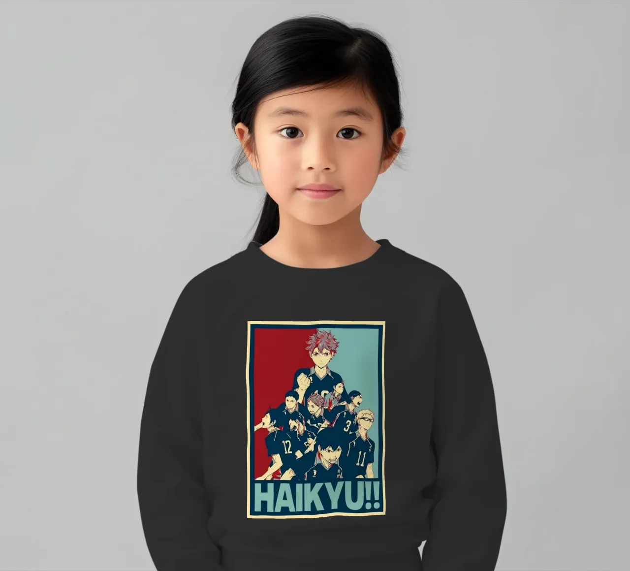 Hinata Shouyo con la troupe felpa bambino da withandname