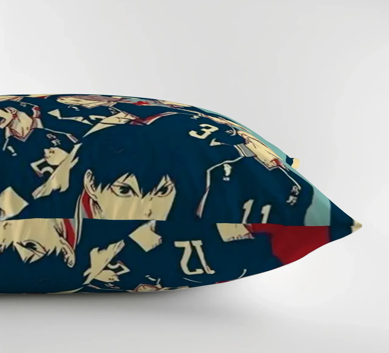 Hinata Shouyo con la troupe cuscino da withandname