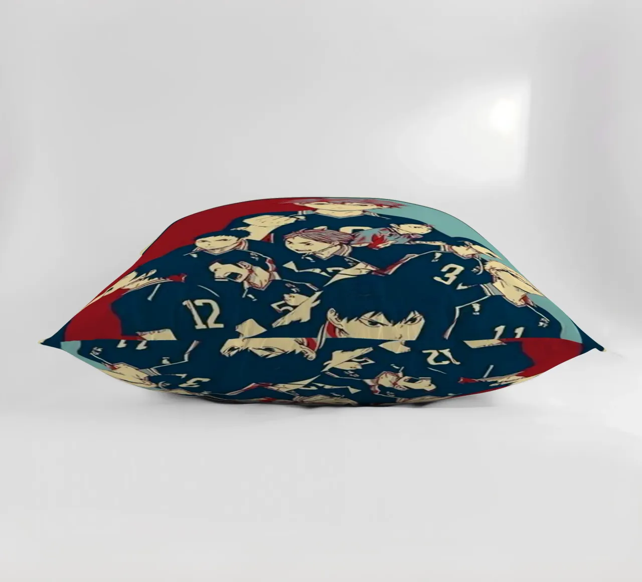 Hinata Shouyo con la troupe cuscino da withandname