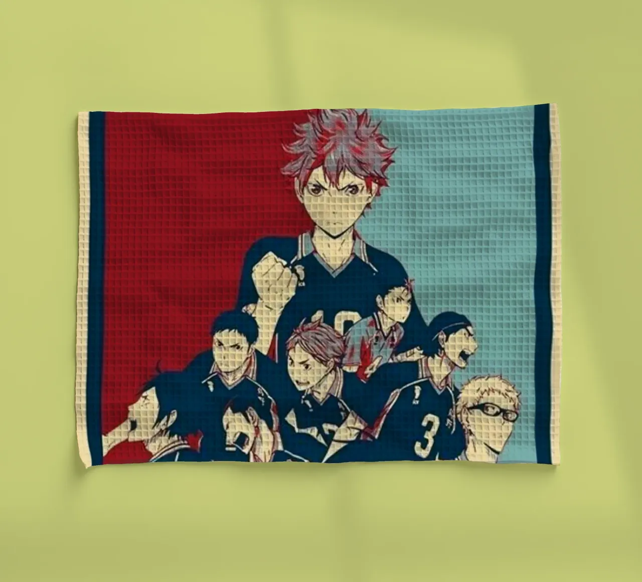 Hinata Shouyo con la troupe canovaccio da cucina da withandname