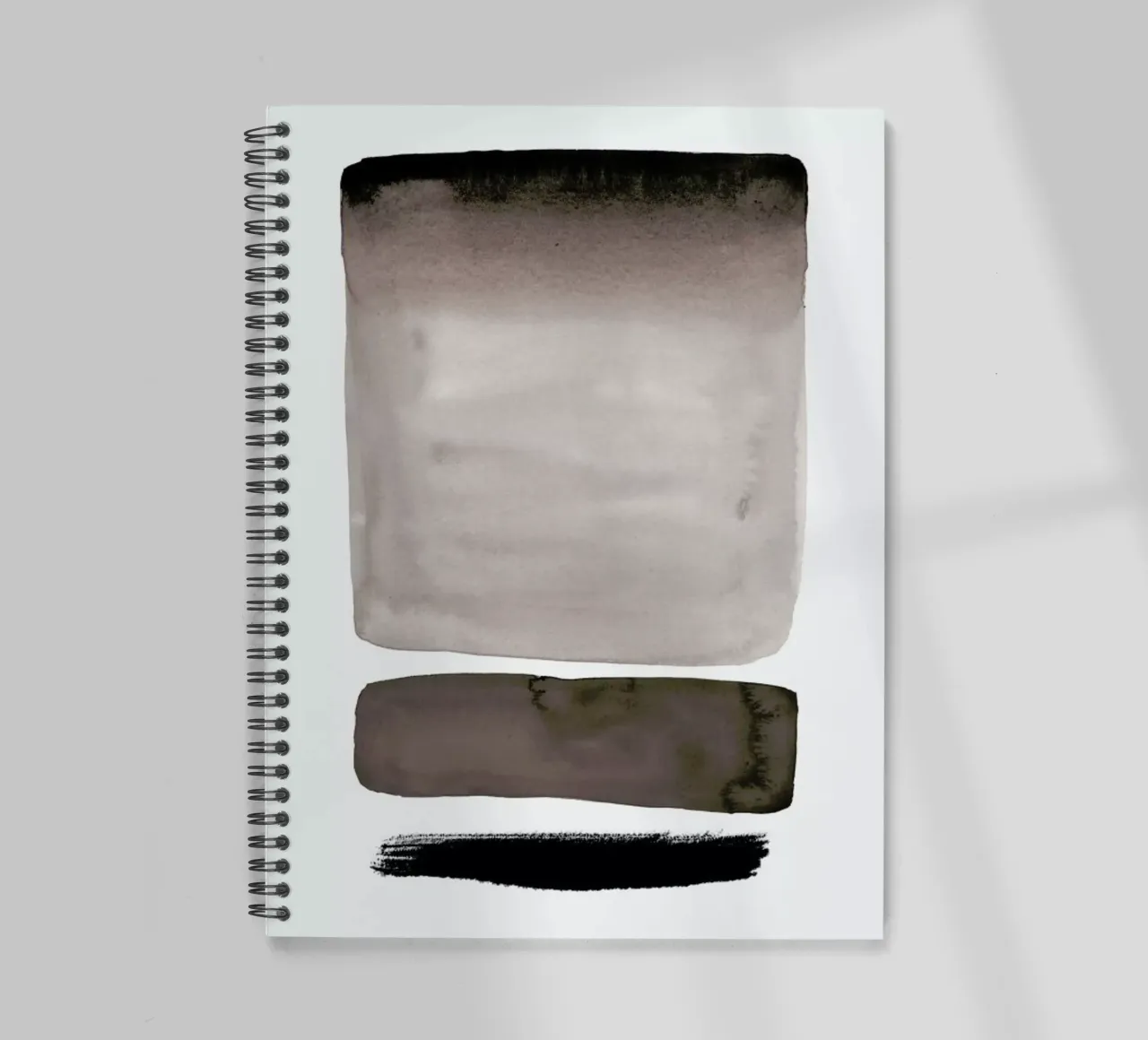 Shades of Grey carnet à spirale de Graphite