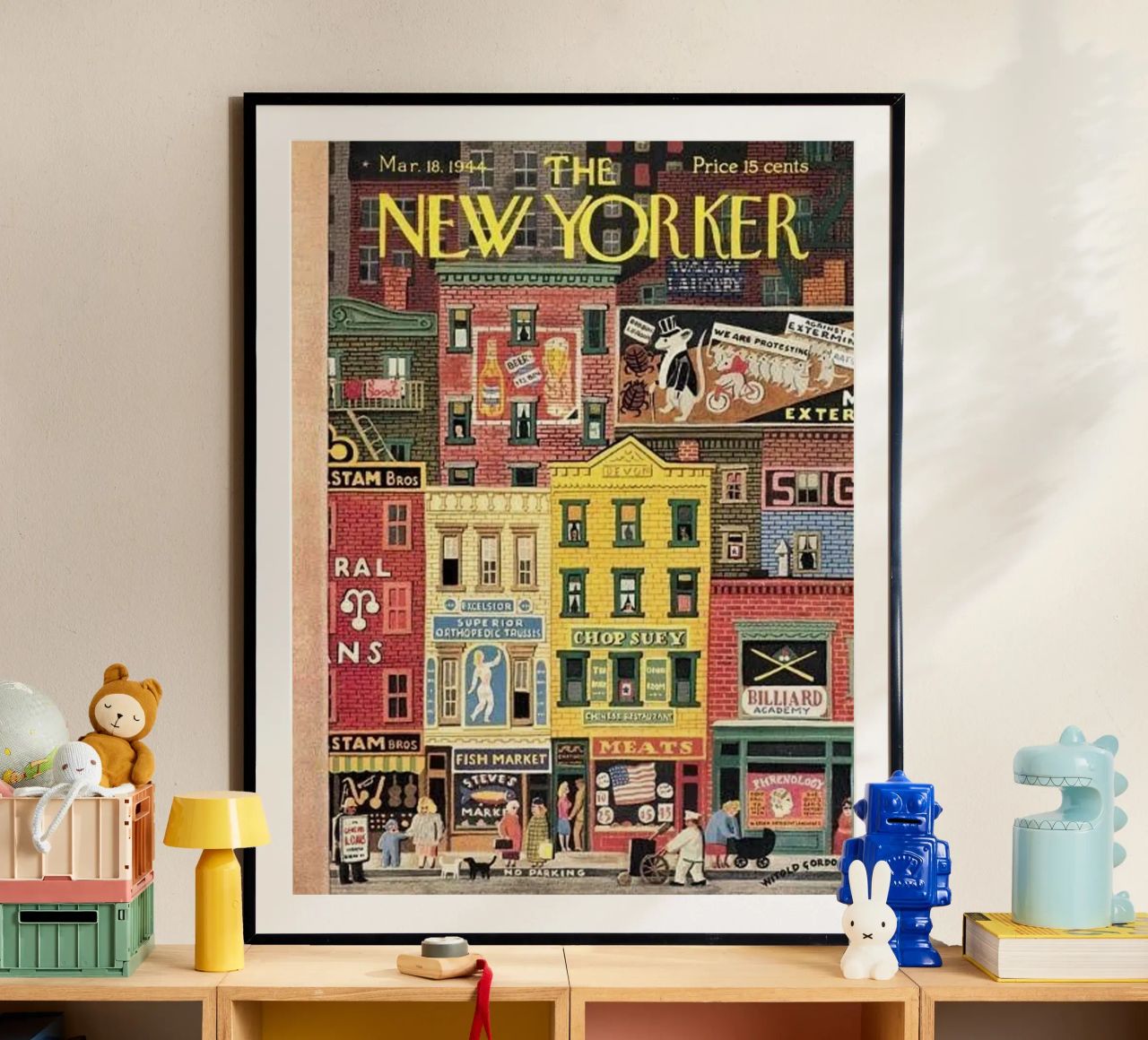 El New Yorker poster de Jamie Studio