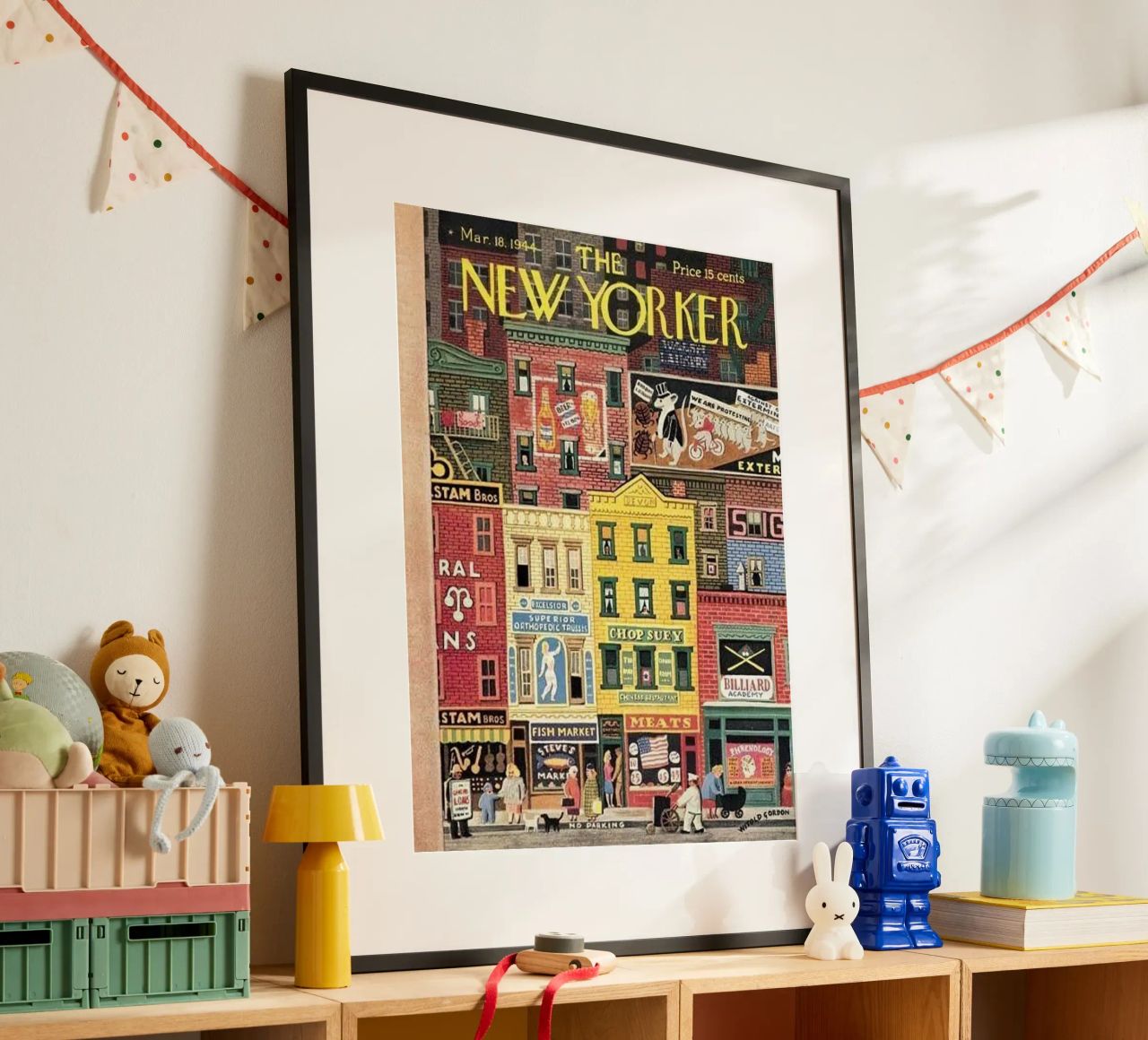 El New Yorker poster de Jamie Studio