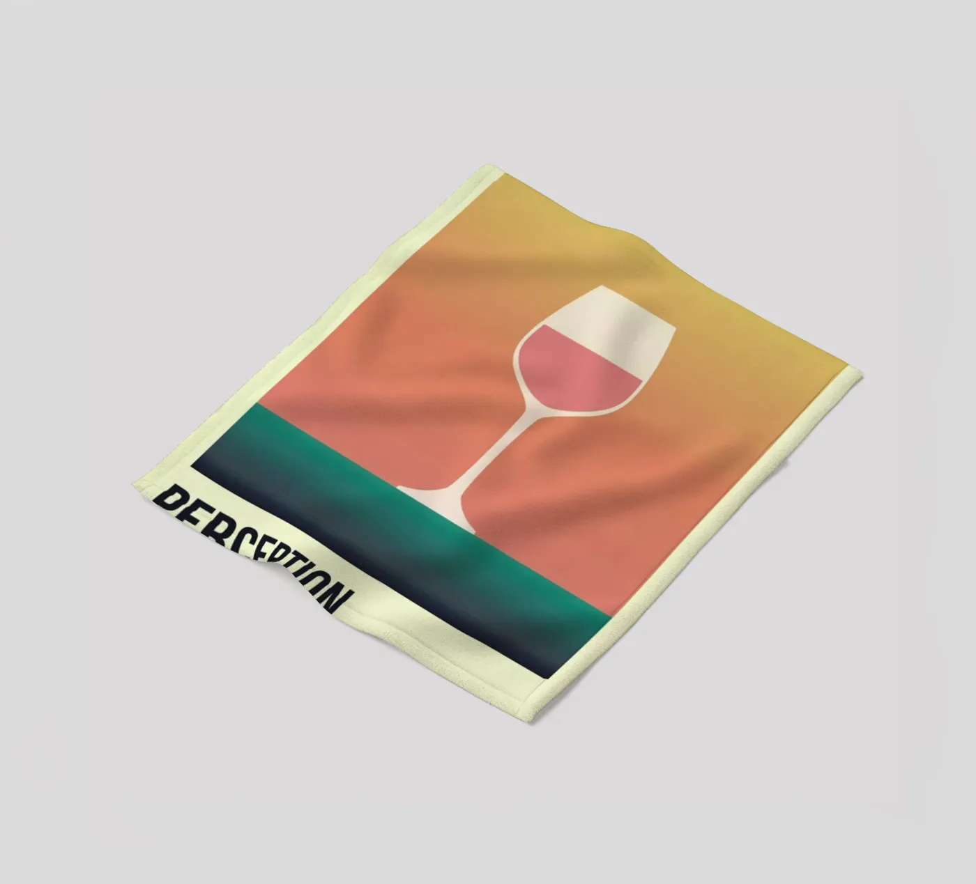 Perception Rose Fleecedecke von Trabolt Design