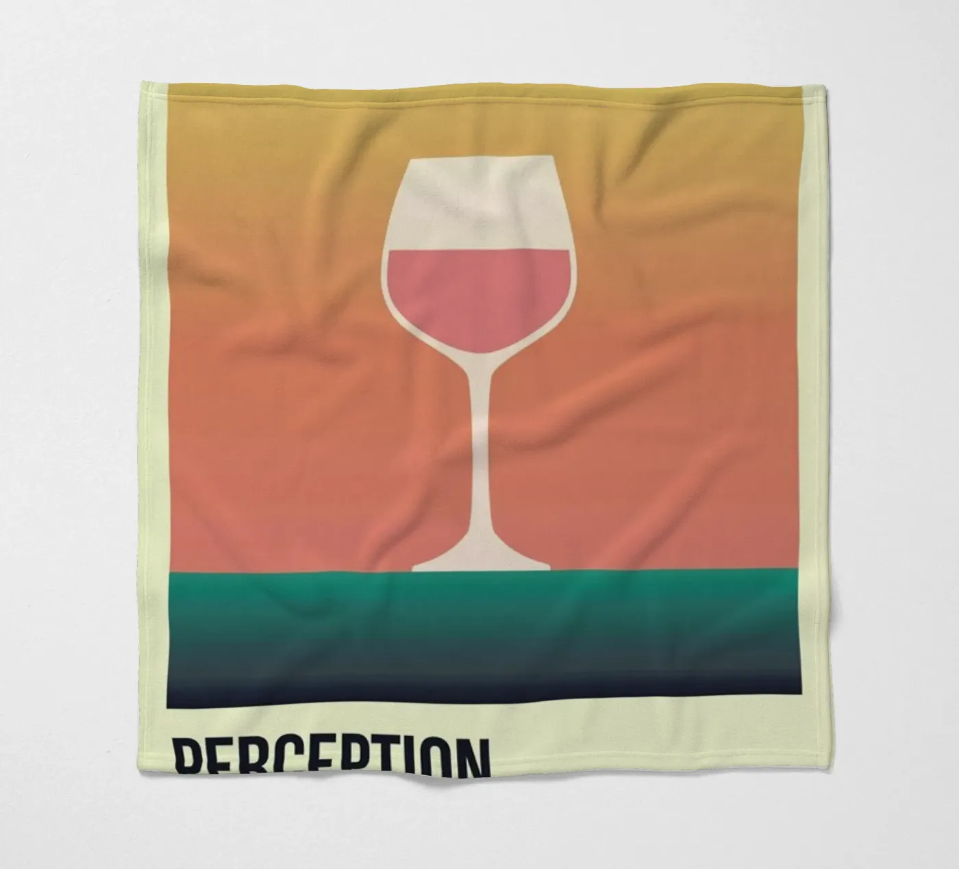 Perception Rose Fleecedecke von Trabolt Design