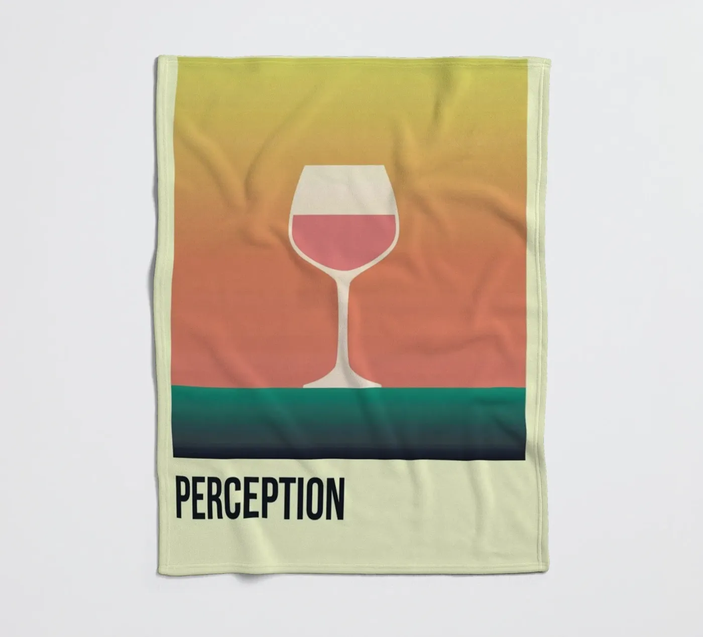 Perception Rose fleecedeken van Trabolt Design