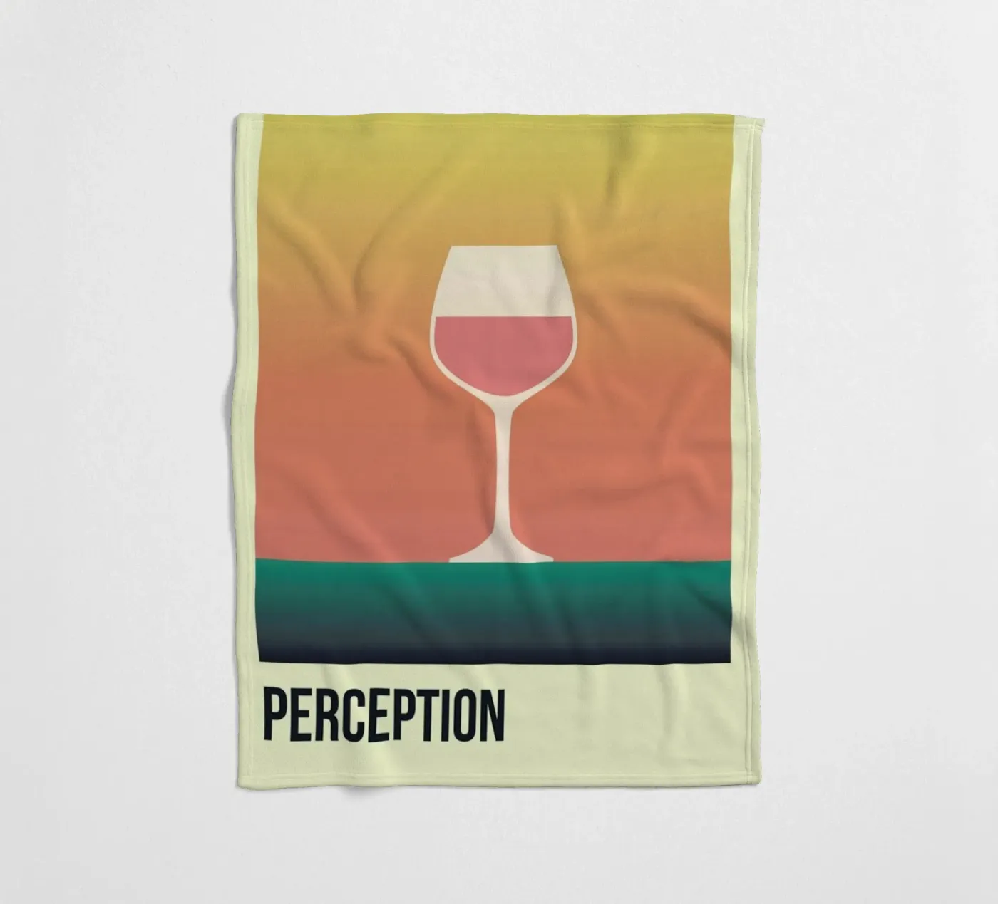 Perception Rose Fleecedecke von Trabolt Design