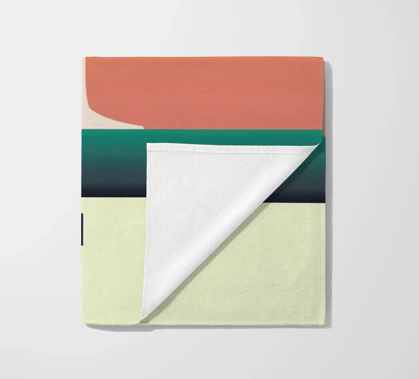 Perception Rose beach towel by Trabolt Design