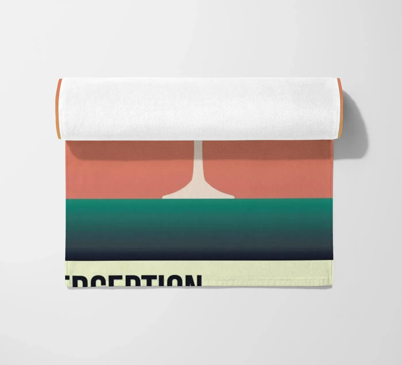 Perception Rose strandhanddoek van Trabolt Design