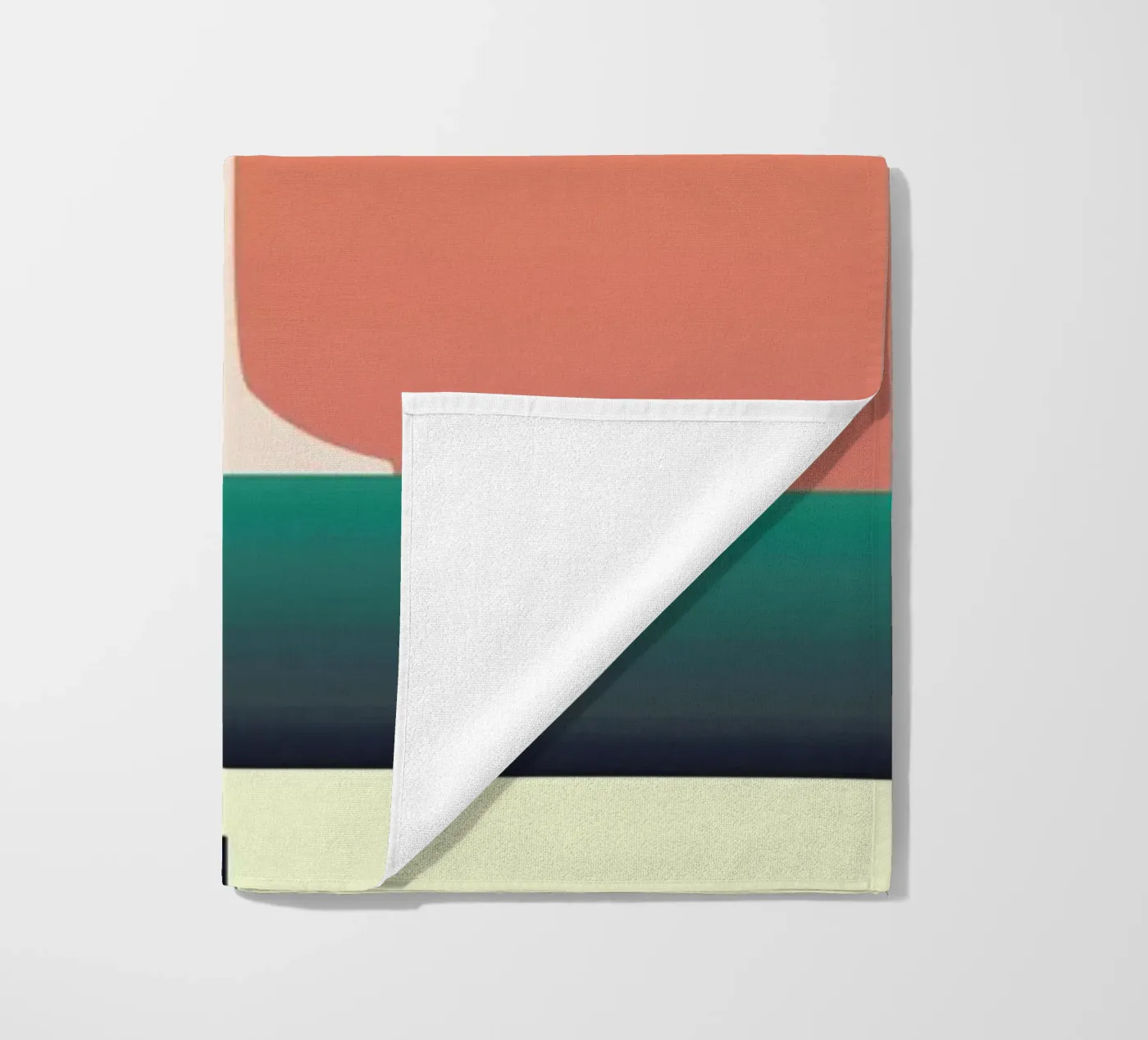 Perception Rose beach towel by Trabolt Design